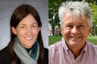 Headshots of Rebecca Schnall and Greg Alexander